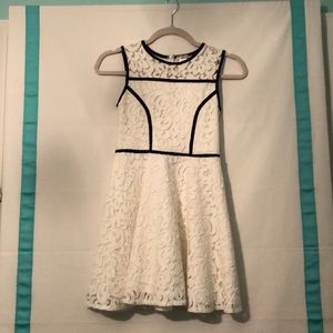 girls kids white dress